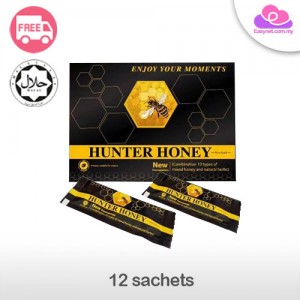 Hunter Honey (HALAL) 12 sachets 猎人蜂蜜男人之宝保健壮阳补肾 12包